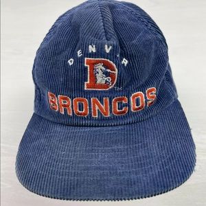 Vintage Sports Specialties Denver Broncos Corduroy Snapback Hat